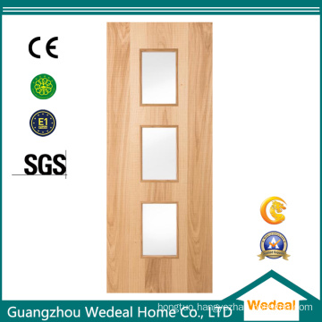Manufacture Interior Solid Wooden Veneer Door in High Quality